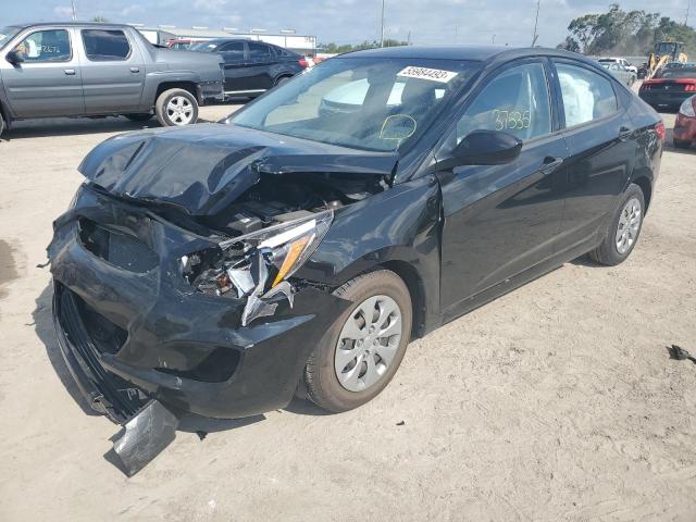 HYUNDAI ACCENT SE 2017 with VIN KMHCT4AE3HU264674 - Photo from auction