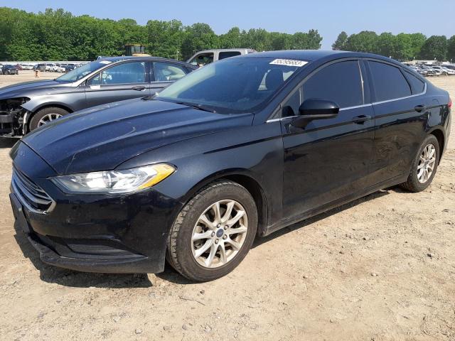 FORD FUSION S 2017 with VIN 3FA6P0G74HR267412 - Photo from auction