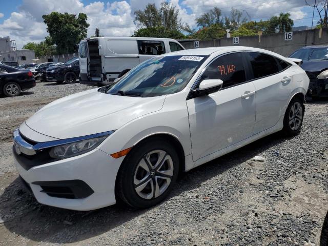 HONDA CIVIC LX 2016 with VIN 19XFC2F52GE098692 - Photo from auction