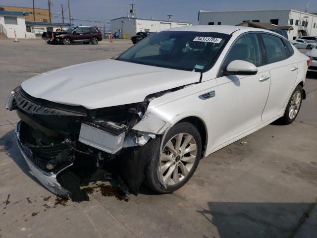 KIA OPTIMA EX 2016 with VIN 5XXGU4L39GG069990 - Photo from auction