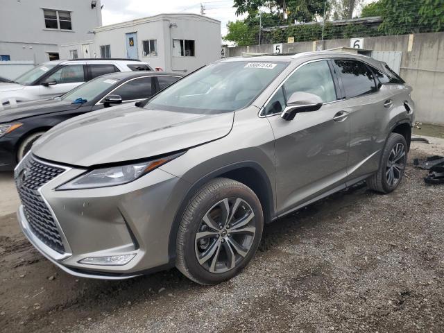 LEXUS RX 350 2022 with VIN 2T2HZMAA3NC248405 - Photo from auction