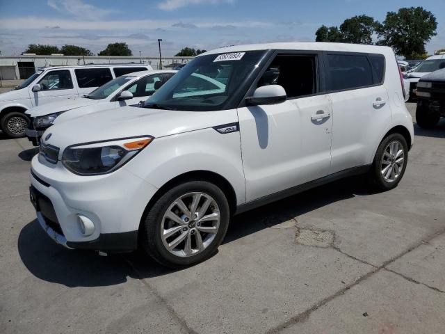 KIA SOUL + 2018 with VIN KNDJP3A54J7897361 - Photo from auction