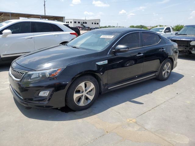 KIA OPTIMA HYB 2015 with VIN KNAGM4AD7F5087531 - Photo from auction