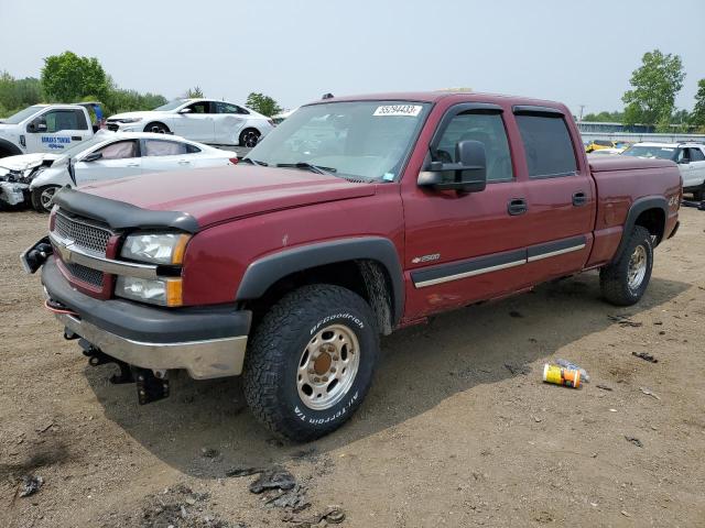 CHEVROLET silverado 2004 with VIN 1GCGK23U44F252629 - Photo from auction