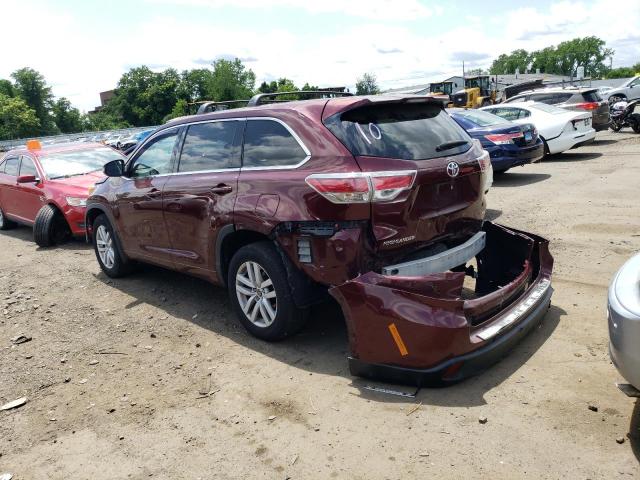 Photo 2 from auction – 2016 TOYOTA HIGHLANDER with VIN 5TDBKRFH4GS276211