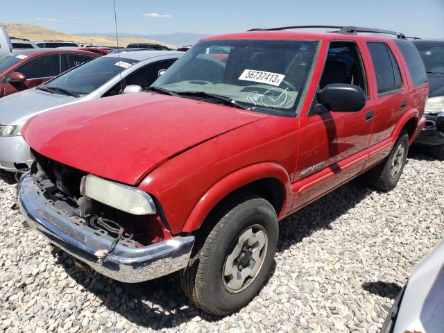 Photo 1 from auction – 2004 CHEVROLET BLAZER with VIN 1GNDT13X64K140692