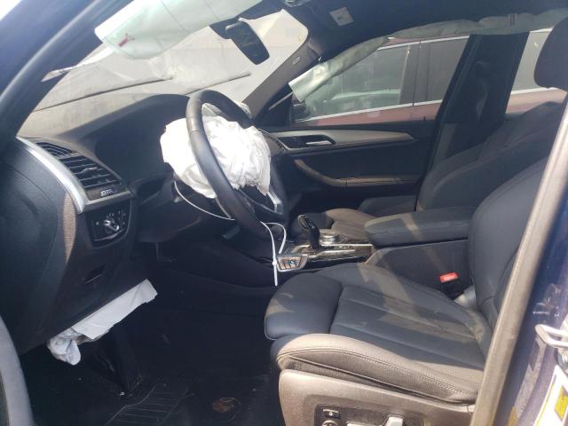 Foto 7 de la subasta – 2021 BMW X3 con VIN 5UXTS1C03M9H58930