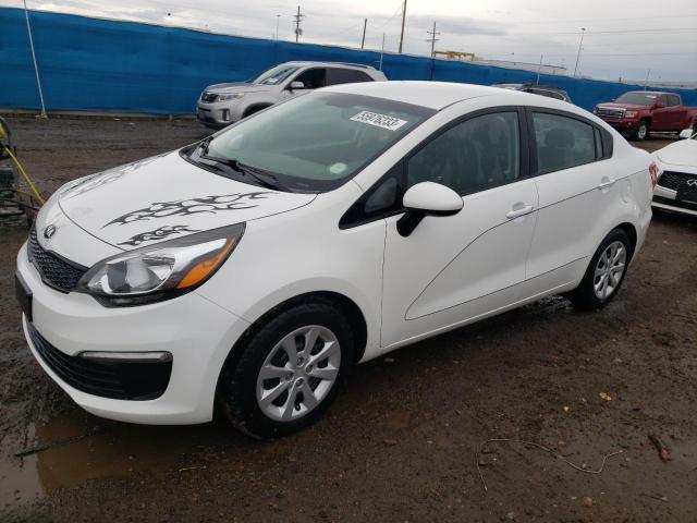 KIA RIO LX 2017 with VIN KNADM4A37H6039986 - Photo from auction