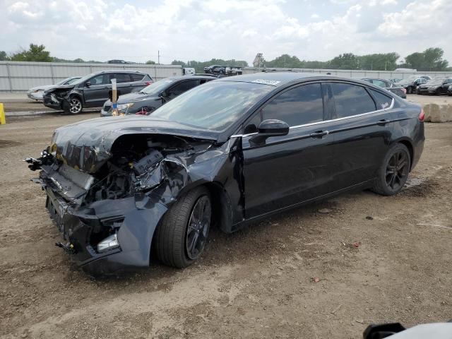 FORD FUSION SE 2019 with VIN 3FA6P0HD1KR195290 - Photo from auction