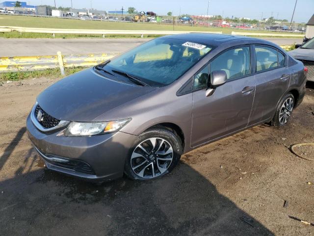 Photo 1 from auction – 2013 HONDA CIVIC EX with VIN 19XFB2F8XDE029578