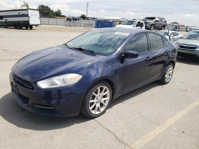 DODGE DART SXT 2013 with VIN 1C3CDFBA7DD188531 - Photo from auction