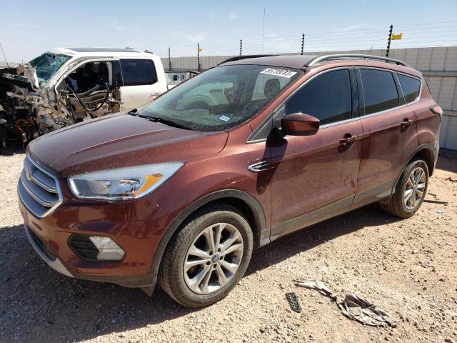 FORD ESCAPE SE 2018 with VIN 1FMCU0GD0JUA73367 - Photo from auction