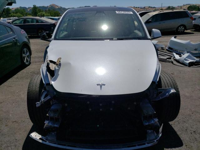 Photo 5 from auction – 2022 TESLA MODEL Y with VIN 7SAYGDEE6NF449303