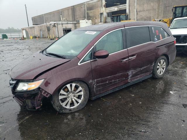 HONDA ODYSSEY EX 2015 with VIN 5FNRL5H48FB054790 - Photo from auction