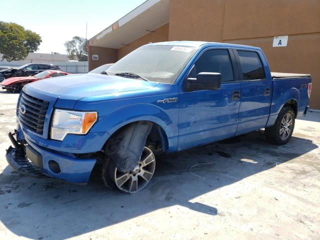 FORD F150 SUPER 2014 with VIN 1FTFW1CF7EKE56491 - Photo from auction