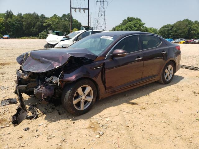 KIA OPTIMA LX 2014 with VIN 5XXGM4A70EG317210 - Photo from auction