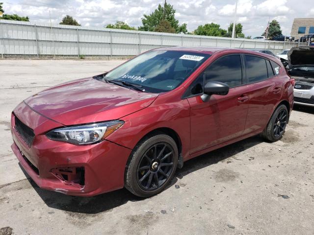SUBARU IMPREZA 2017 with VIN 4S3GTAA63H3738206 - Photo from auction