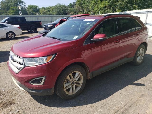 FORD EDGE SEL 2017 with VIN 2FMPK3J81HBB37842 - Photo from auction