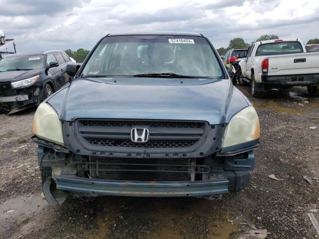 Photo 5 from auction – 2005 HONDA PILOT LX with VIN 2HKYF18105H526398