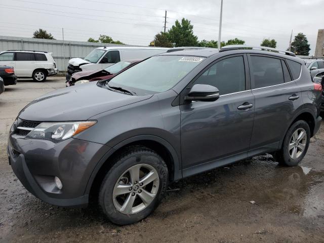 TOYOTA RAV4 XLE 2015 with VIN 2T3RFREV4FW257861 - Photo from auction