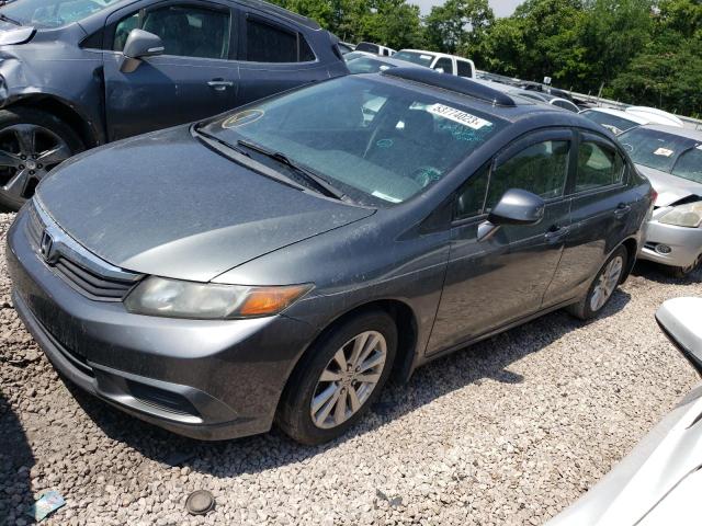 HONDA CIVIC EX 2012 with VIN 19XFB2F84CE099723 - Photo from auction