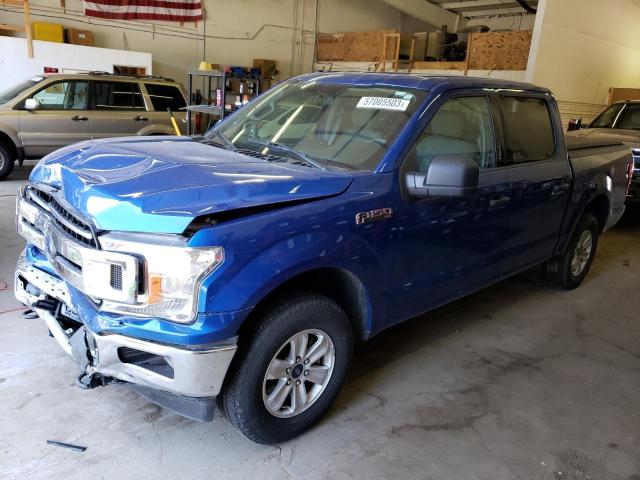 FORD F150 SUPER 2018 with VIN 1FTEW1EB2JKD38168 - Photo from auction