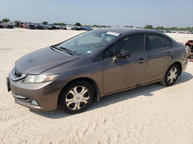 HONDA CIVIC HYBR 2013 with VIN 19XFB4F2XDE003148 - Photo from auction