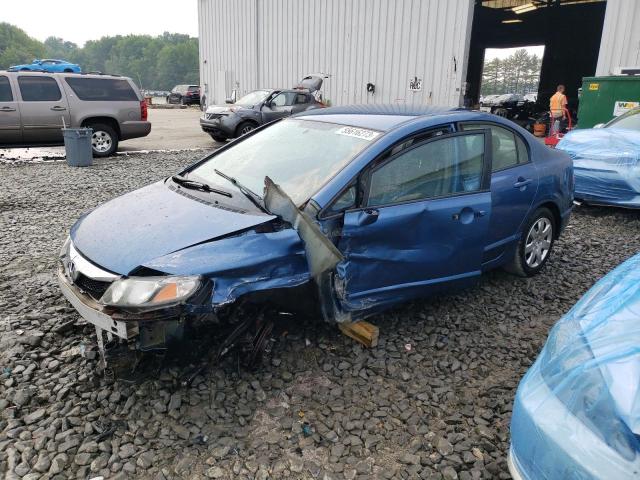 HONDA CIVIC LX 2011 with VIN 19XFA1F58BE026324 - Photo from auction