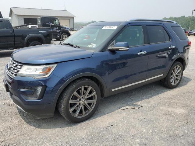 FORD EXPLORER L 2016 with VIN 1FM5K8F83GGA10482 - Photo from auction