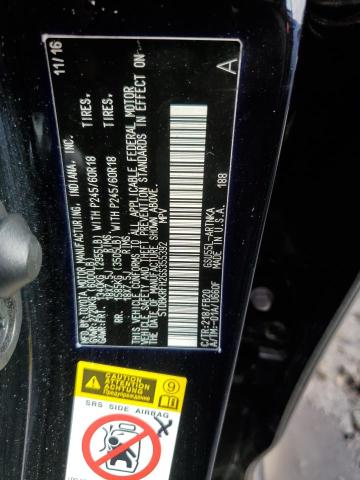 Photo 14 from auction – 2016 TOYOTA HIGHLANDER with VIN 5TDBKRFH2GS355392