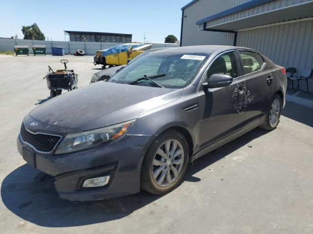 KIA OPTIMA EX 2015 مع رقم تعريف المركبة 5XXGN4A79FG469288 - صورة من المزاد