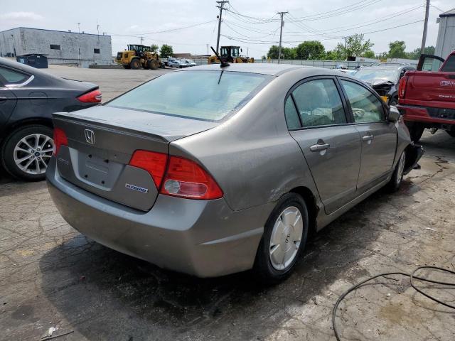 Photo 3 from auction – 2007 HONDA CIVIC HYBR with VIN JHMFA36257S009825