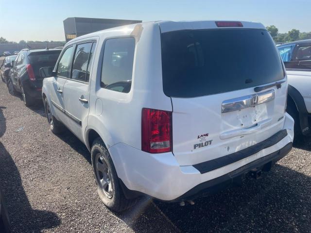 Photo 2 from auction – 2013 HONDA PILOT LX with VIN 5FNYF4H27DB035222