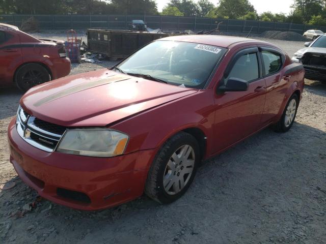 DODGE AVENGER EX 2011 with VIN 1B3BD4FB2BN546447 - Photo from auction