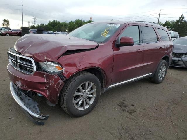 DODGE DURANGO SX 2018 with VIN 1C4RDJAG0JC330296 - Photo from auction