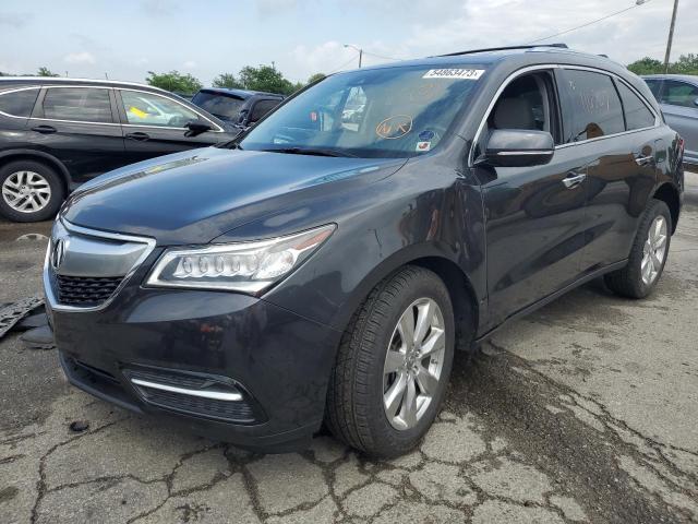 ACURA MDX 2016 with VIN 5FRYD4H40GB035556 - Photo from auction