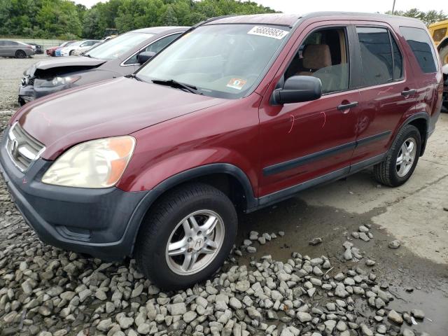 HONDA CR-V LX 2003 with VIN SHSRD784X3U152569 - Photo from auction