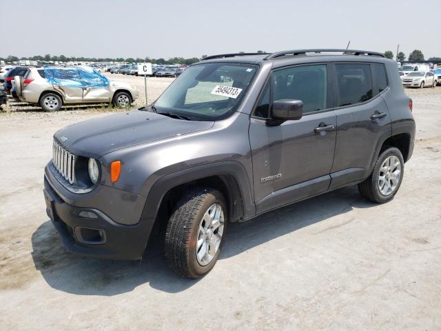 JEEP RENEGADE L 2017 with VIN ZACCJBBB8HPE81836 - Photo from auction