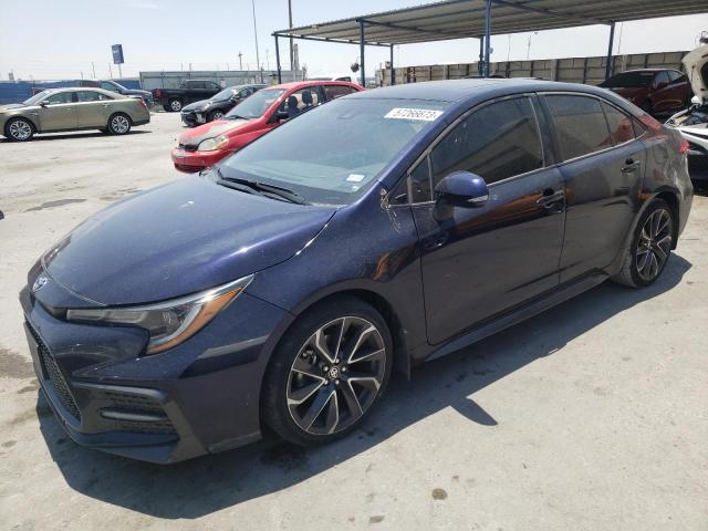 TOYOTA COROLLA SE 2021 with VIN JTDP4MCE6MJ054940 - Photo from auction