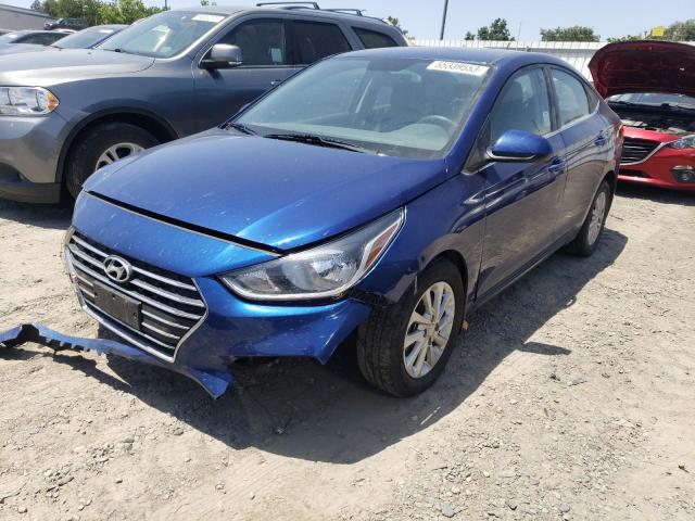 HYUNDAI ACCENT SE 2019 with VIN 3KPC24A30KE088209 - Photo from auction
