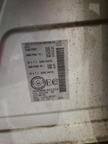 Photo 14 from auction – 2013 NISSAN PATHFINDER with VIN 5N1AR2MM9DC602916