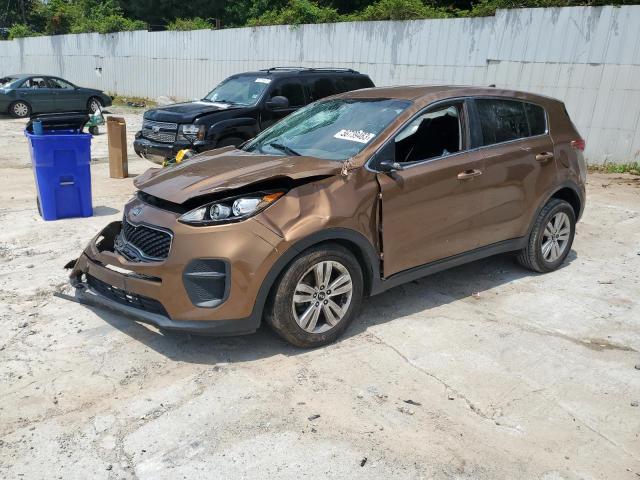 KIA SPORTAGE L 2018 with VIN KNDPM3AC3J7375032 - Photo from auction