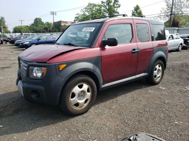 HONDA ELEMENT LX 2008 with VIN 5J6YH283X8L019519 - Photo from auction