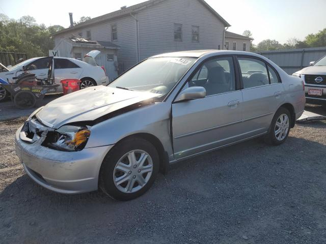 HONDA CIVIC EX 2002 with VIN 2HGES26782H518101 - Photo from auction