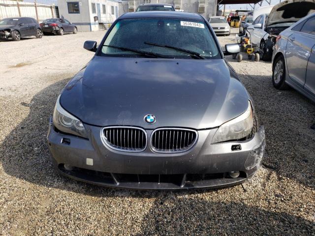Photo 5 from auction – 2007 BMW 550 I with VIN WBANB53557CP07167