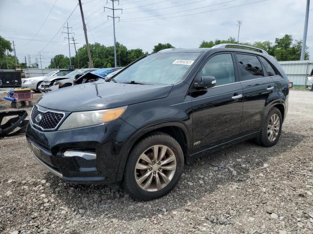 KIA SORENTO SX 2011 with VIN 5XYKWDA23BG138501 - Photo from auction