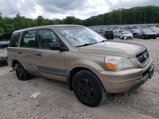 Photo 4 from auction – 2005 HONDA PILOT LX with VIN 2HKYF18165H541018
