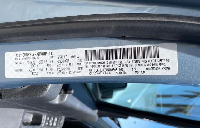 Photo 10 from auction – 2012 JEEP LIBERTY SP with VIN 1C4PJLAK9CW189309