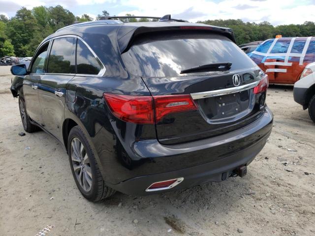 Photo 2 from auction – 2016 ACURA MDX TECHNO with VIN 5FRYD4H4XGB028341
