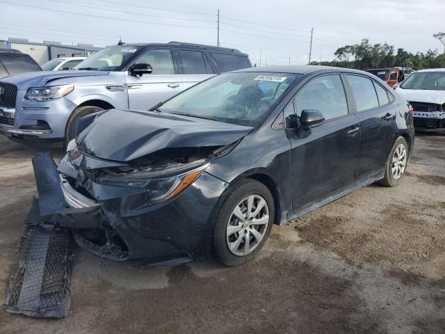 TOYOTA COROLLA LE 2021 with VIN 5YFEPMAE8MP228987 - Photo from auction